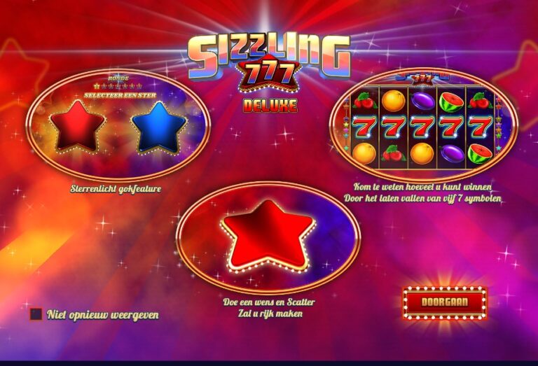 Screenshot 1 van Sizzling 777 Deluxe